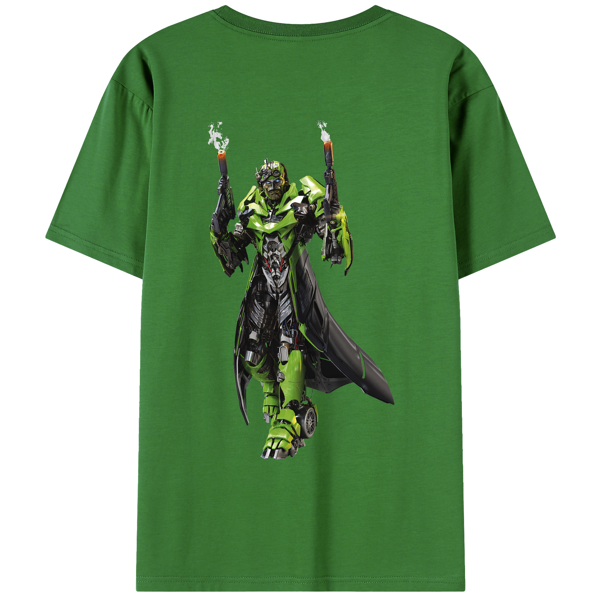 （画像用） Transformers トランスフォーマー レディース半袖Tシャツ(バックプリント)